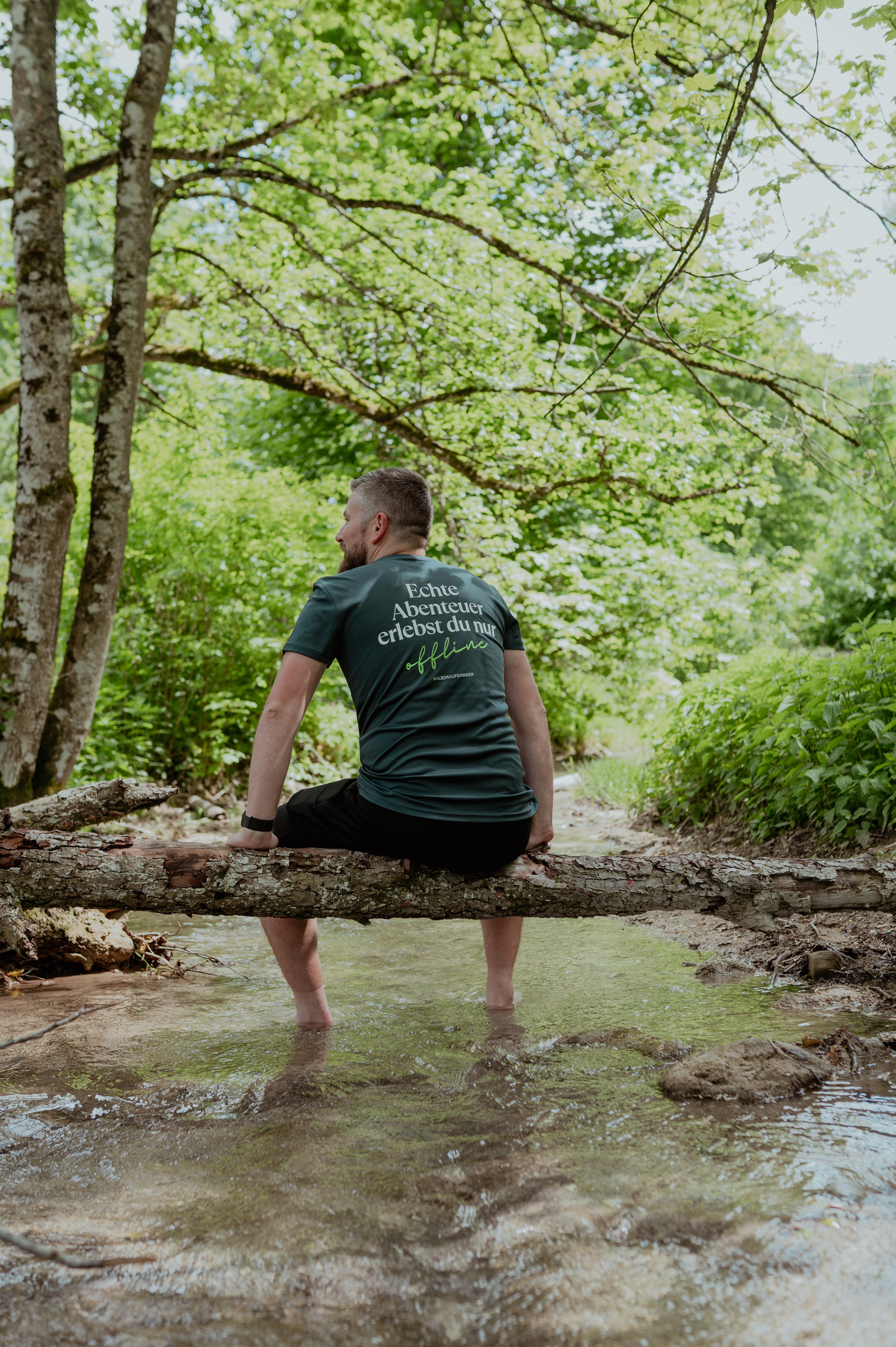Herren Sport T-Shirt "offline"