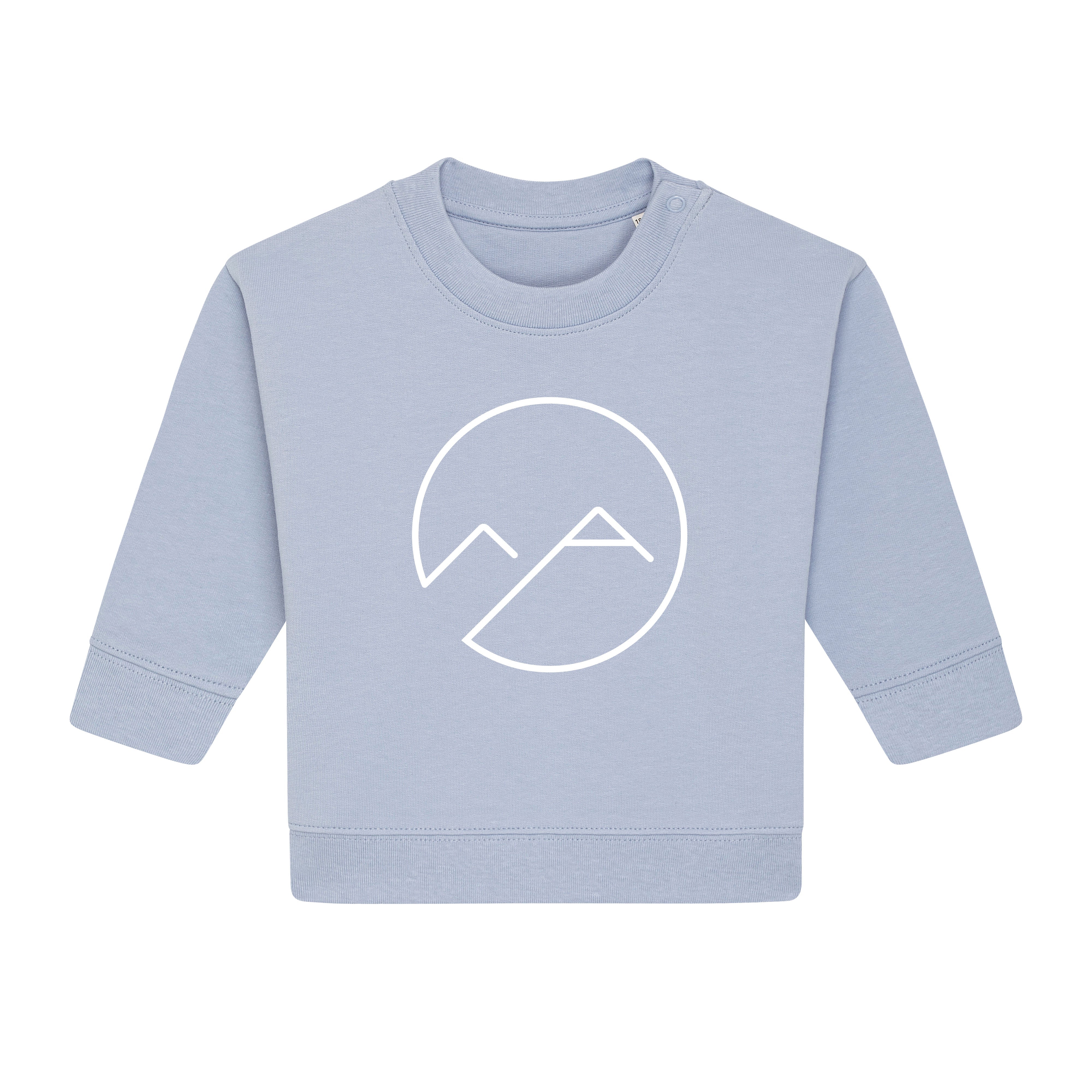 Baby Sweater mit Logo - himmelblau - Albdraufgänger