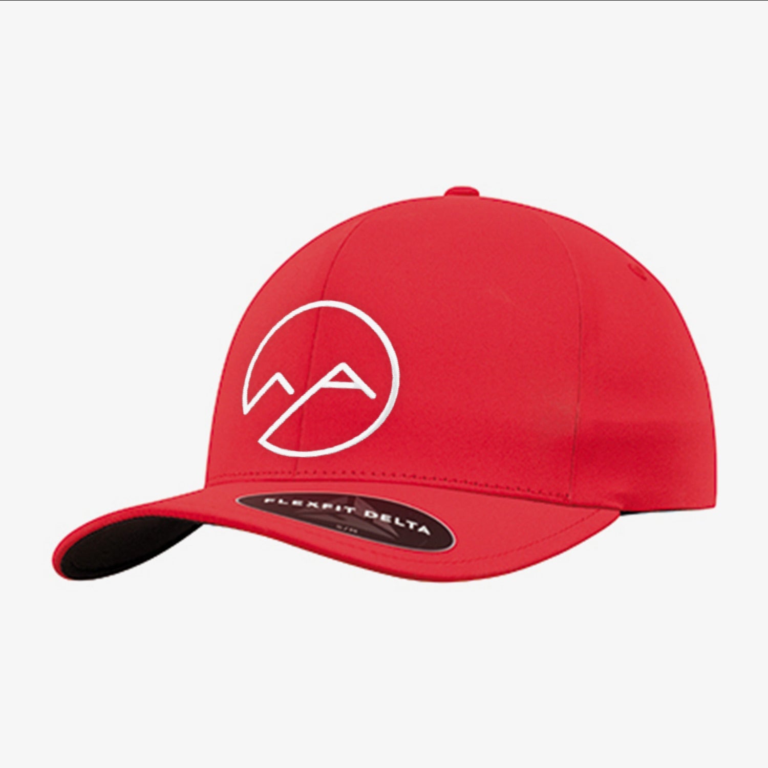 Cap Flex Fit Active mit "ALBDRAUFGÄNGER" - Logo - rot - Albdraufgänger