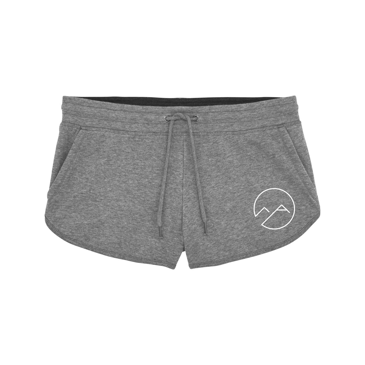 Damen Jogginshorts - Grau - Albdraufgänger