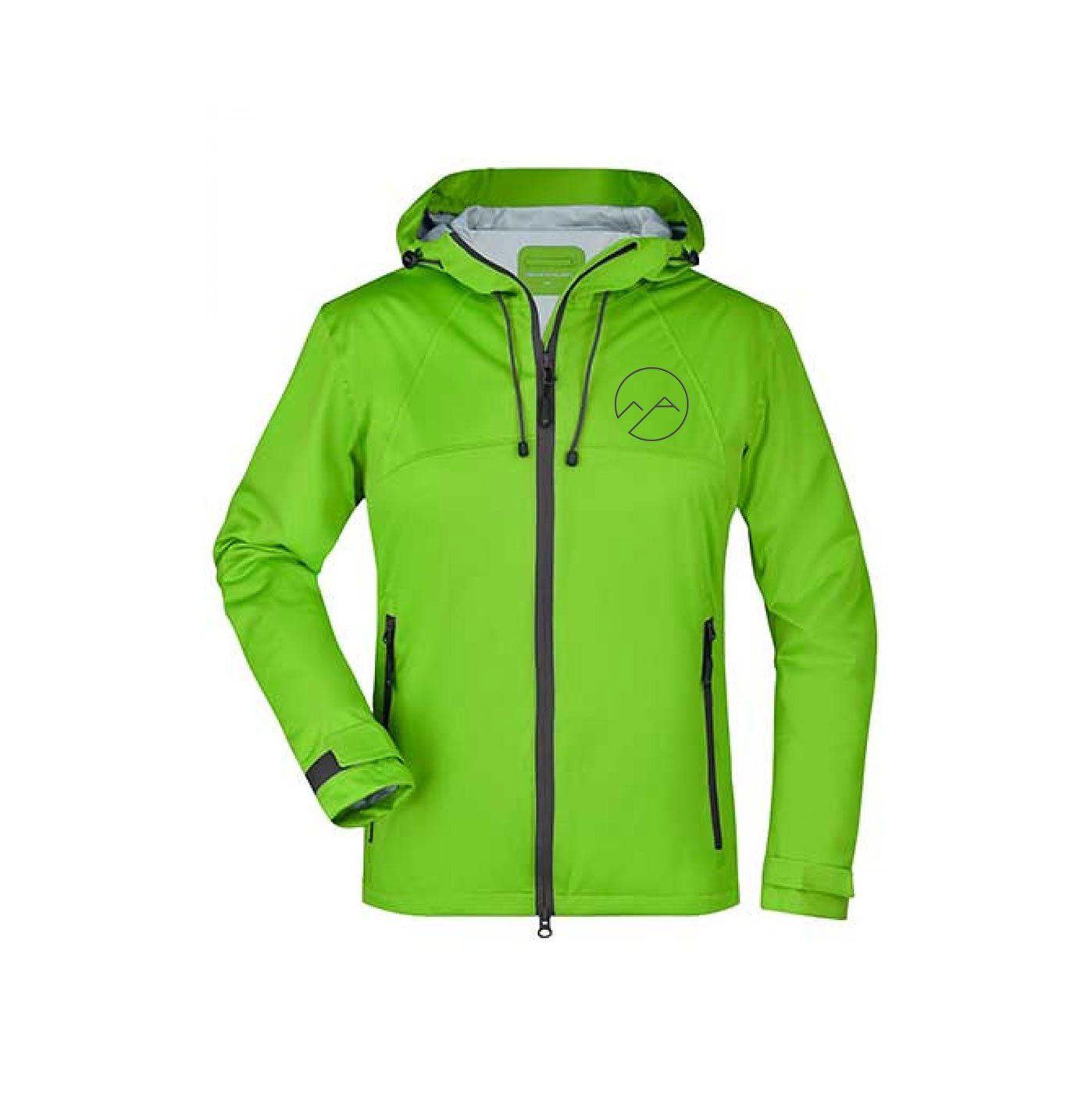 Damen Outdoor Jacke - grün/schwarz - Albdraufgänger
