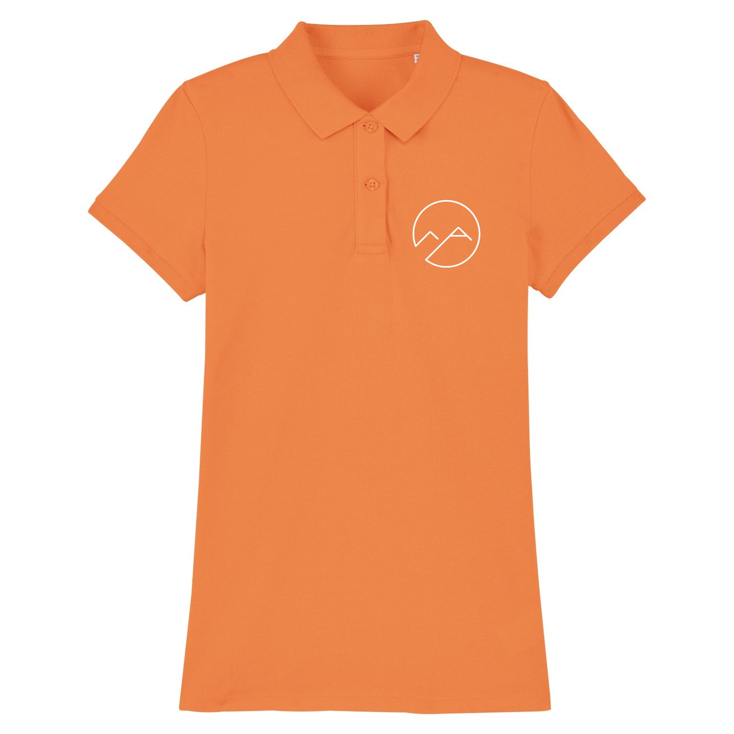 Damen Poloshirt - Mandarine - Albdraufgänger