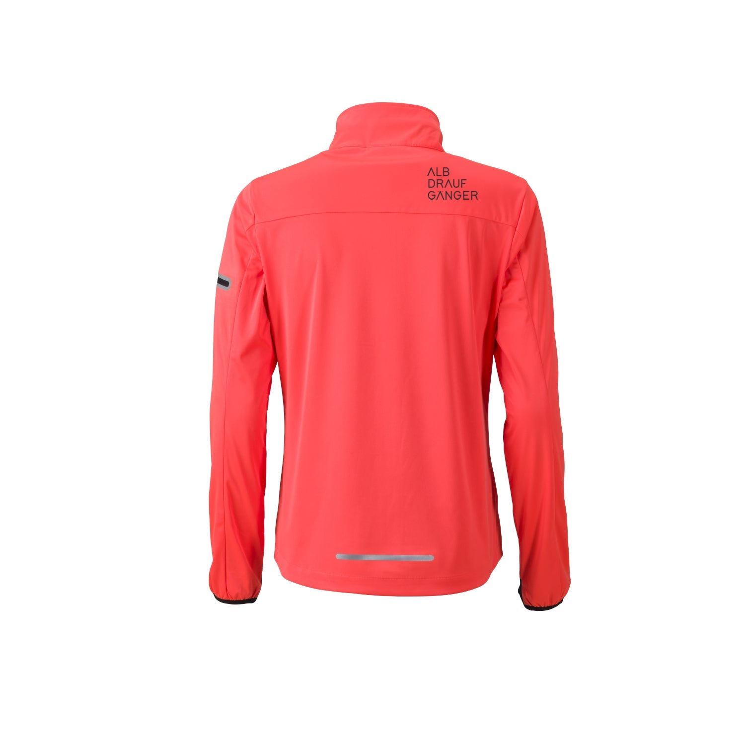 Damen Softshelljacke - orange/schwarz - Albdraufgänger