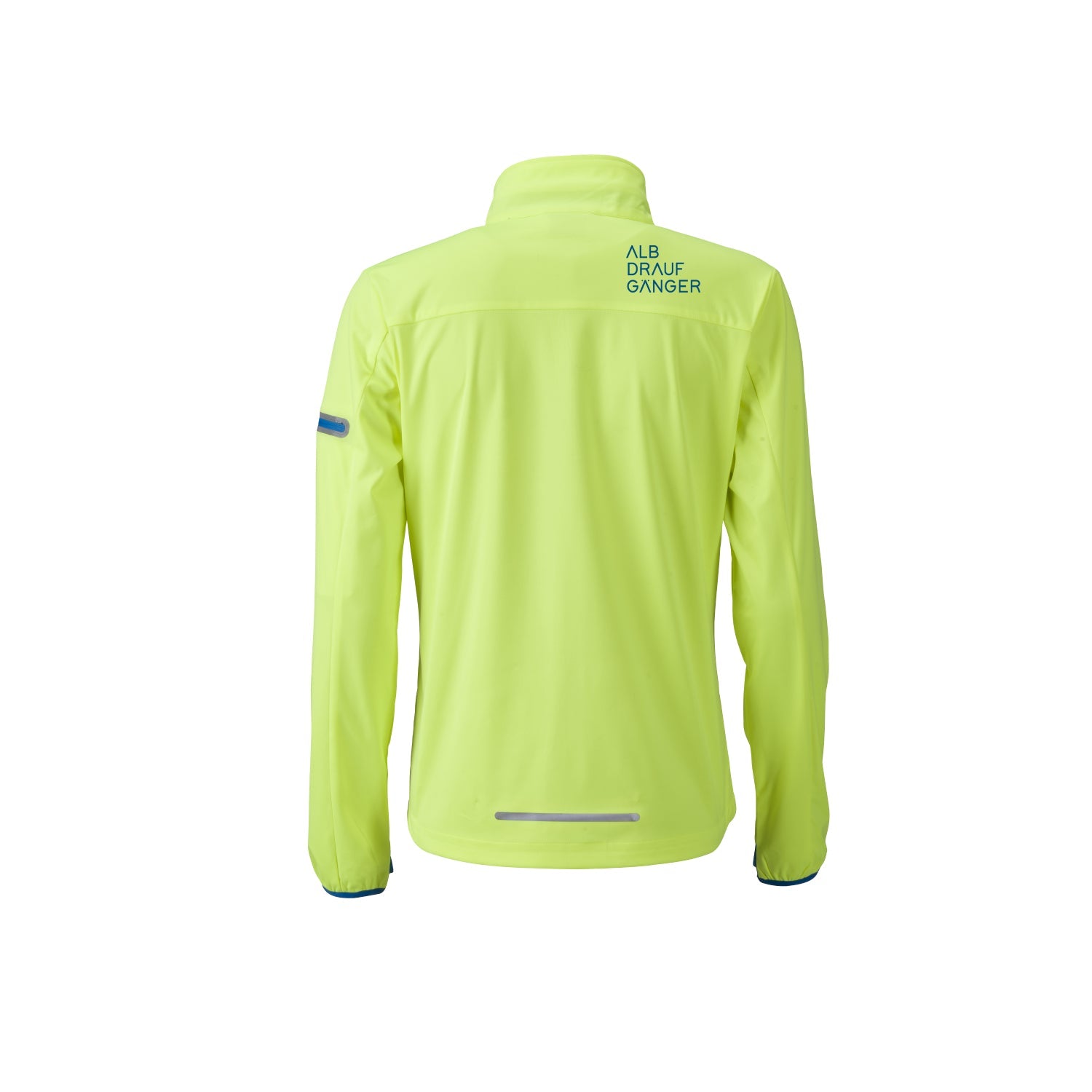 Damen Softshelljacke - orange/schwarz - Albdraufgänger