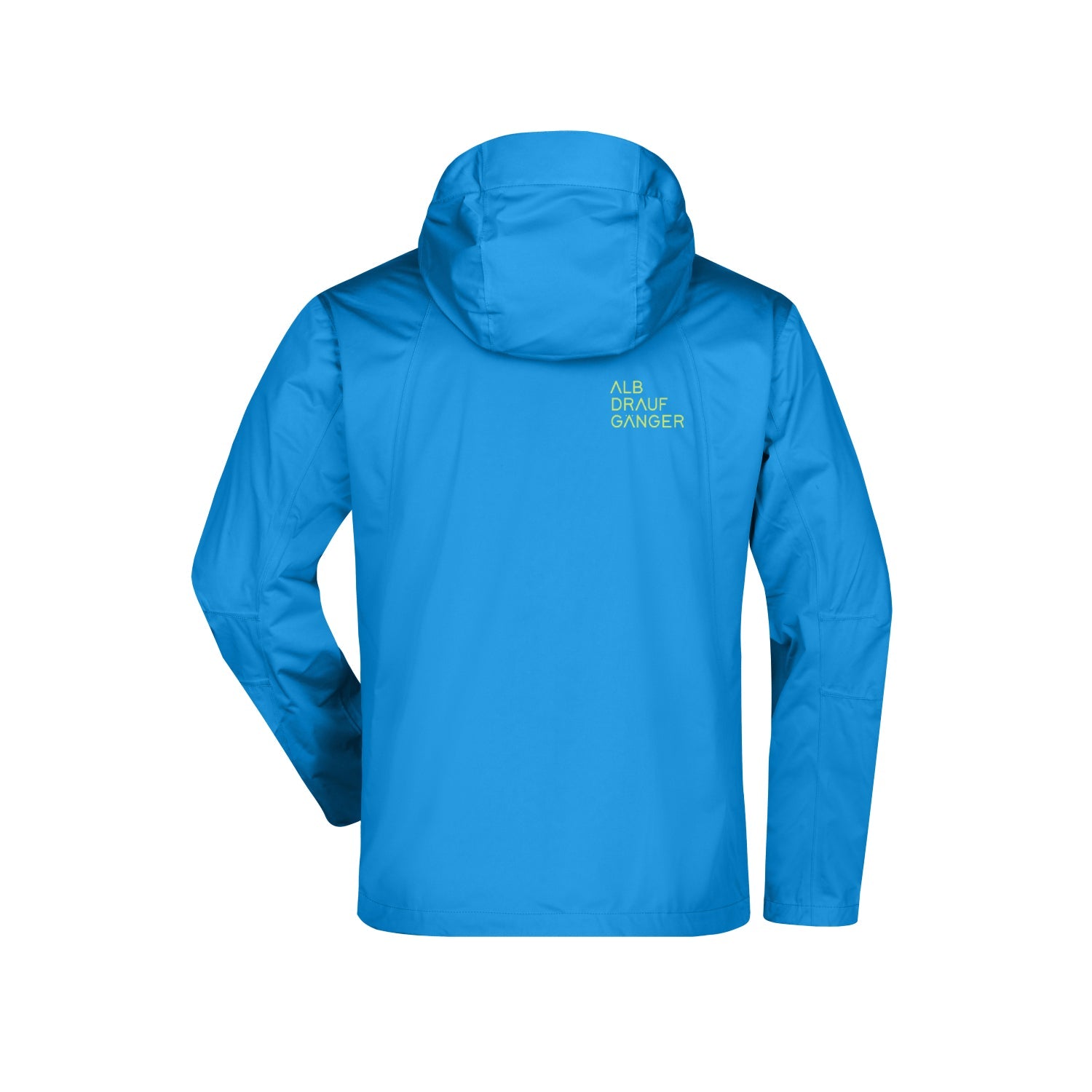 Herren Outdoor Jacke - blau/gelb - Albdraufgänger