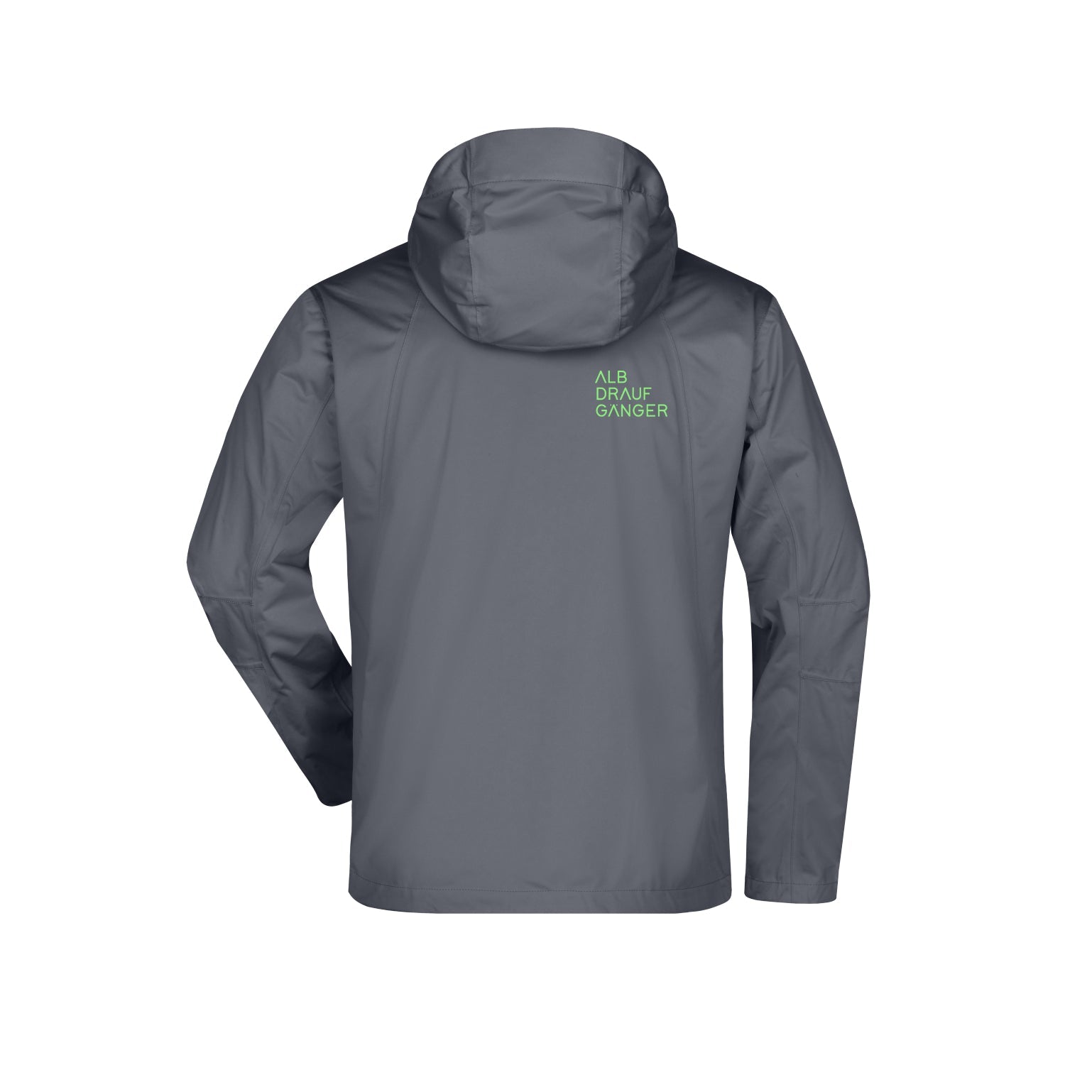 Herren Outdoor Jacke - grau/grün - Albdraufgänger