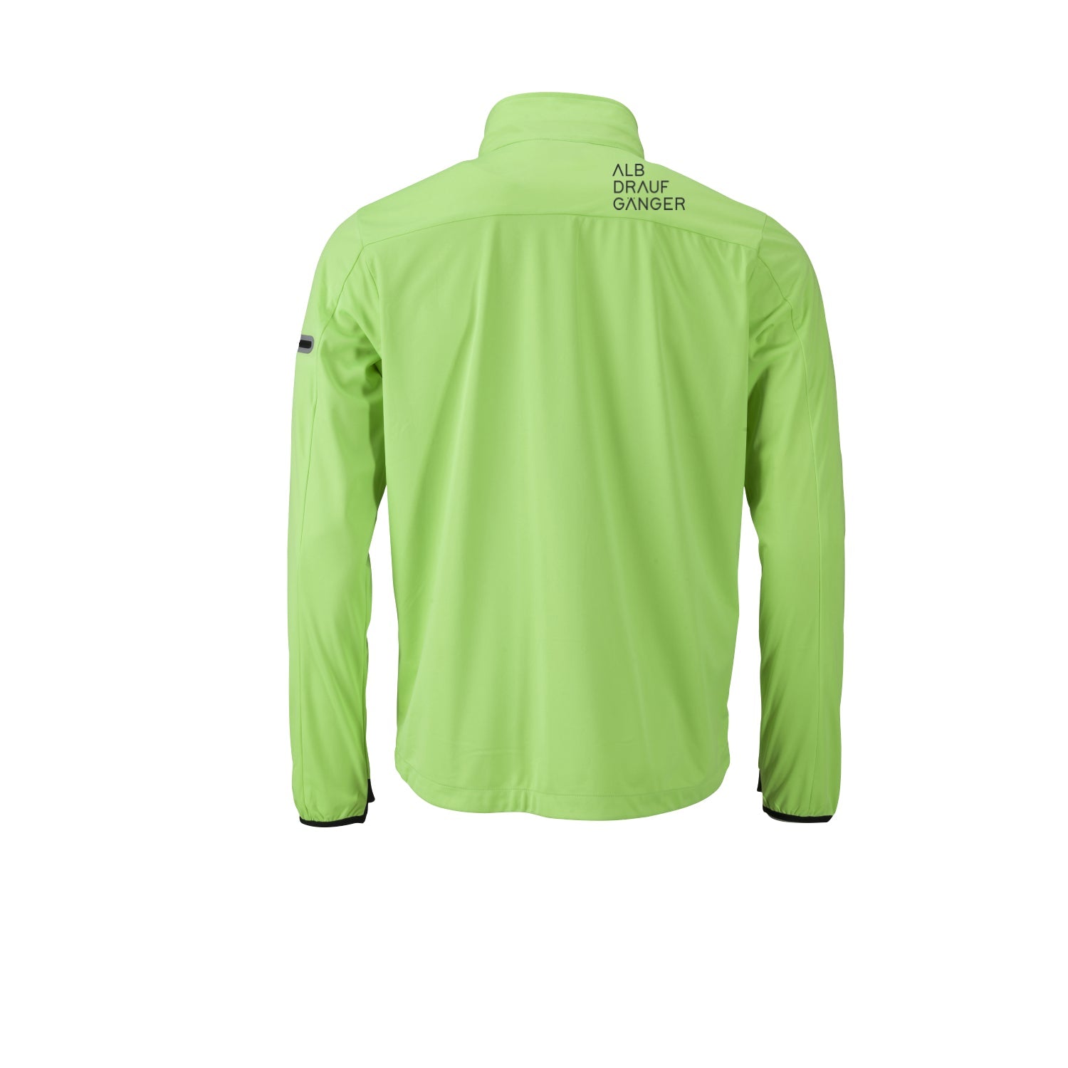 Herren Softshelljacke - blau/gelb - Albdraufgänger