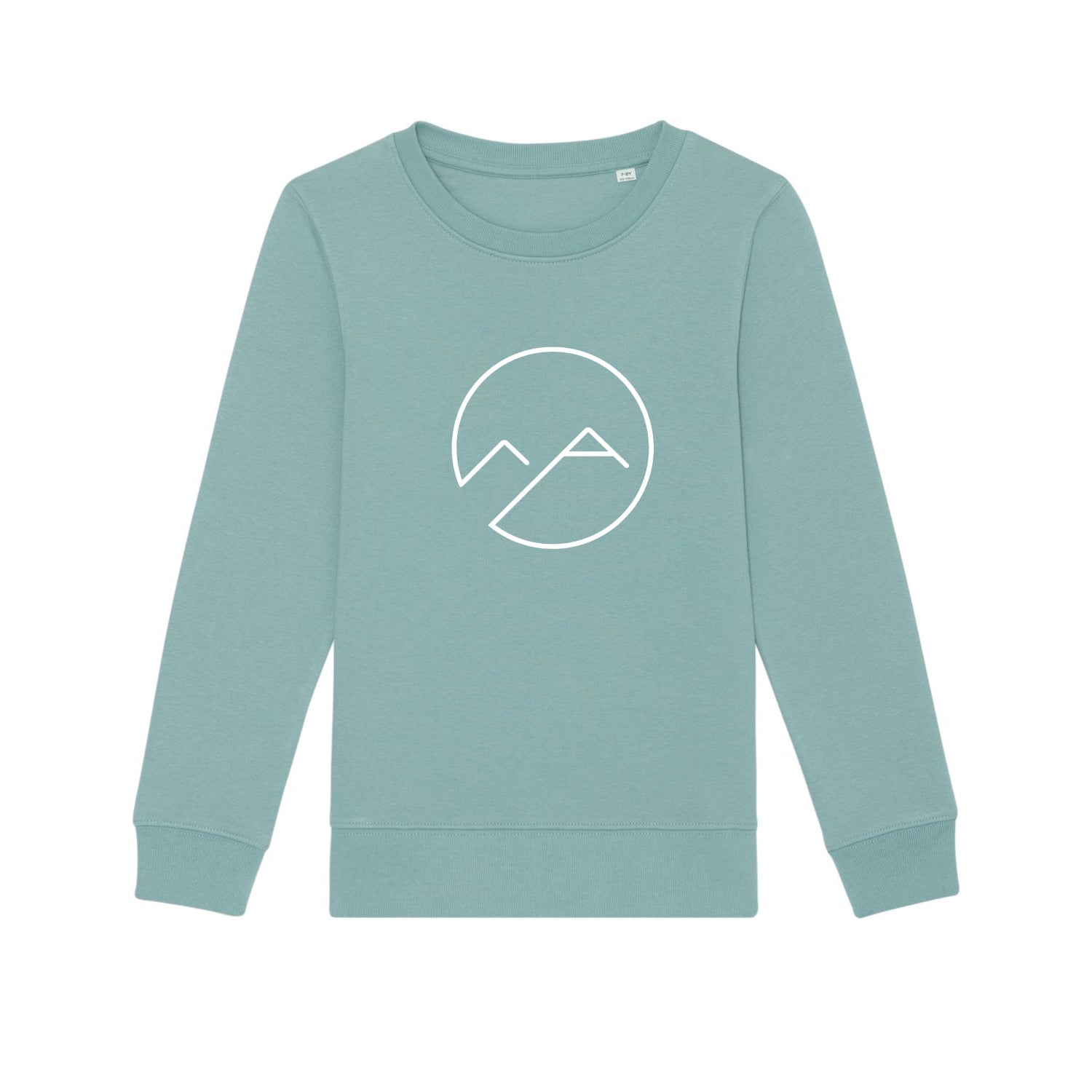 Kinder Rundhals - Sweatshirt - eukalyptus - Albdraufgänger