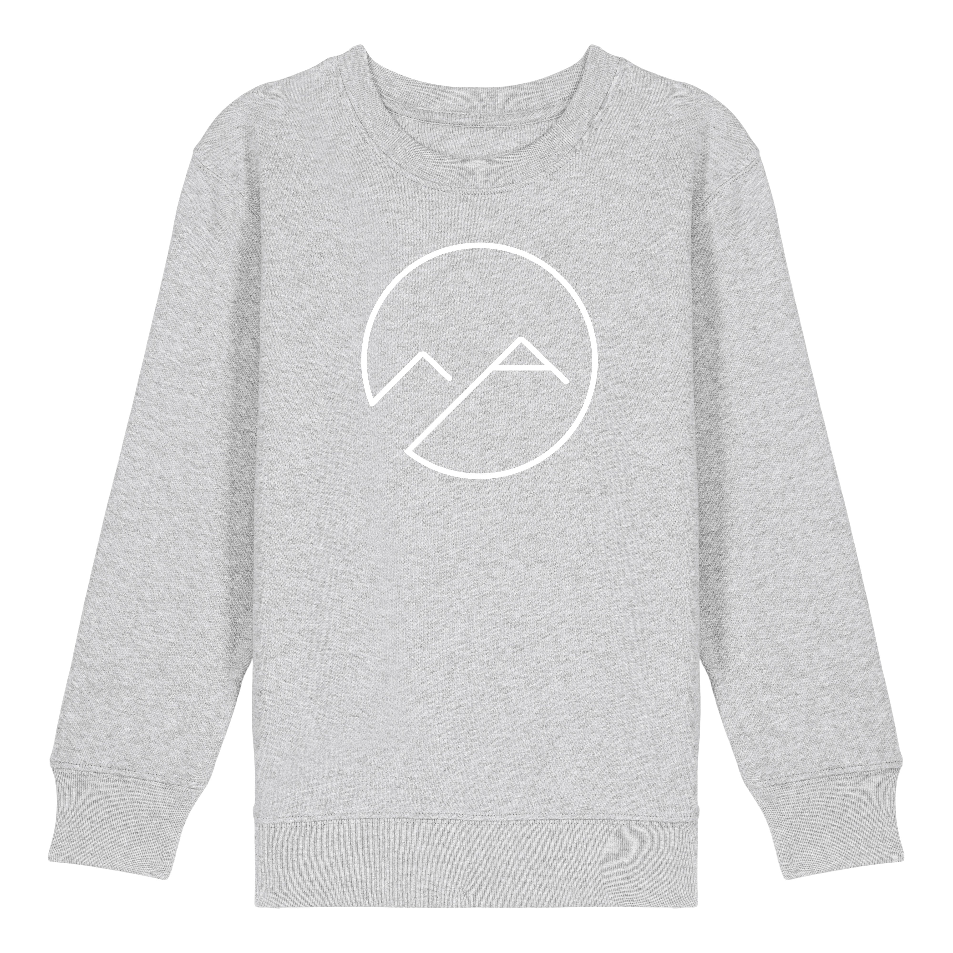 Kinder Rundhals - Sweatshirt - grau meliert - Albdraufgänger