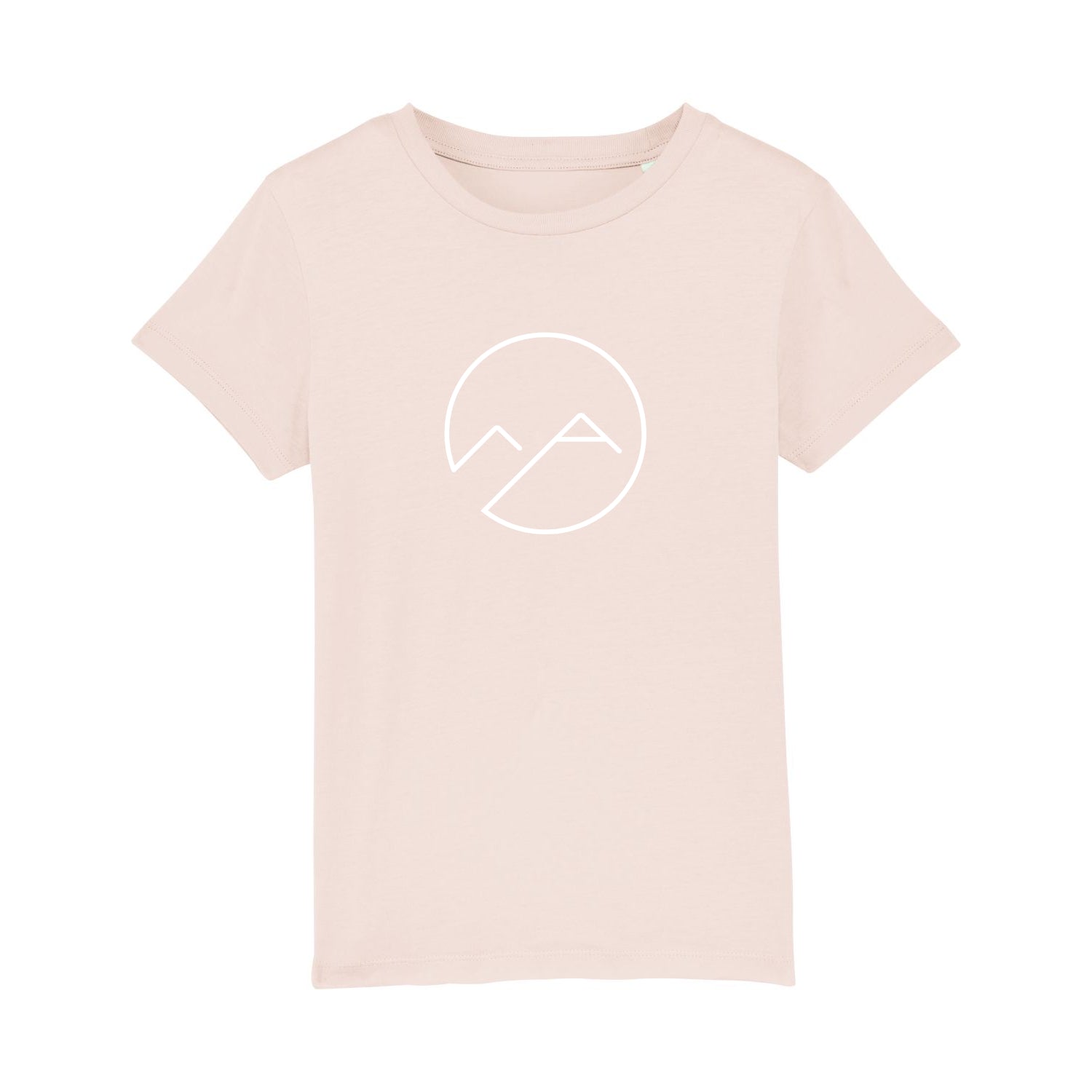 Kinder T-Shirt mit Rückenprint - hellrosa - Albdraufgänger