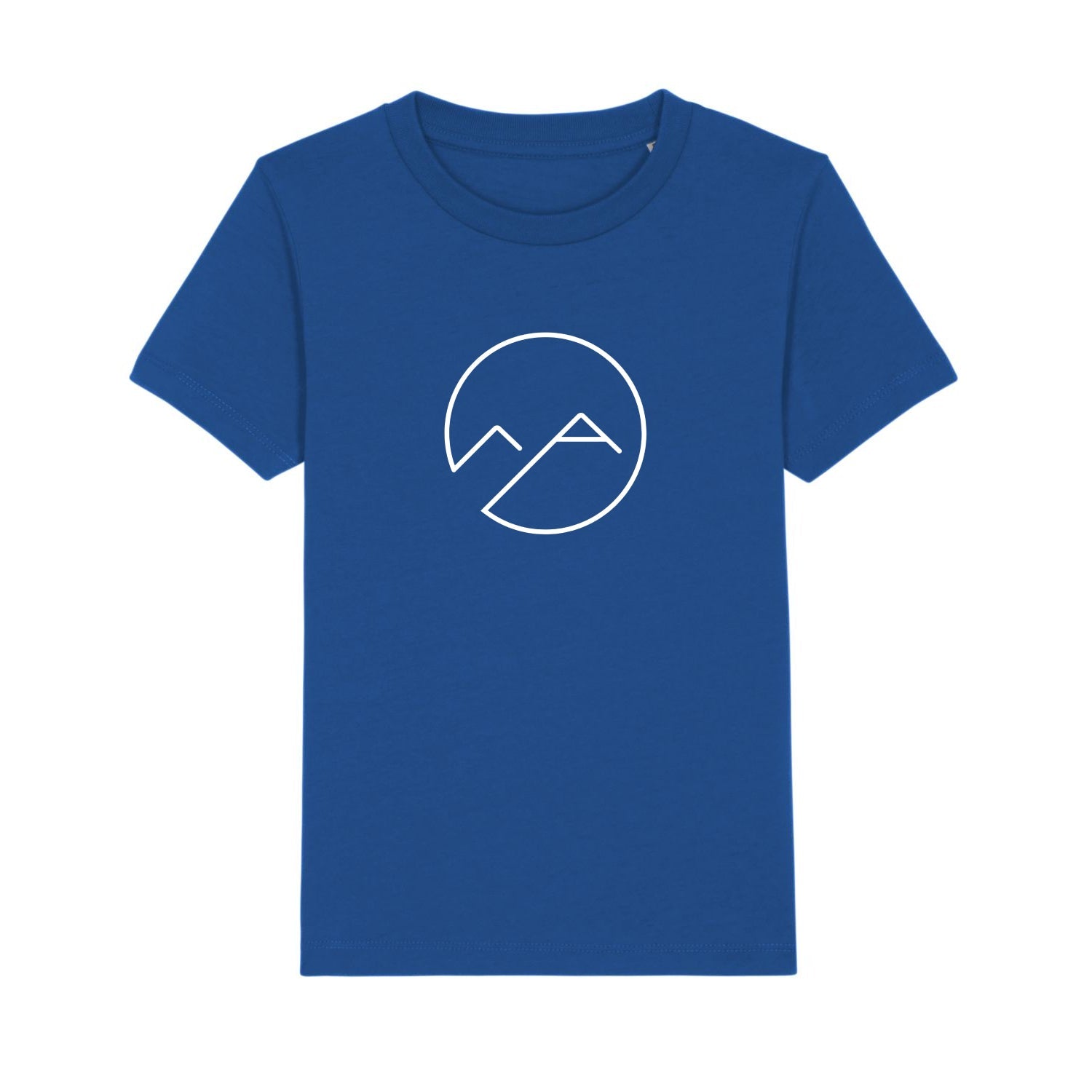 Kinder T-Shirt mit Rückenprint - königsblau - Albdraufgänger