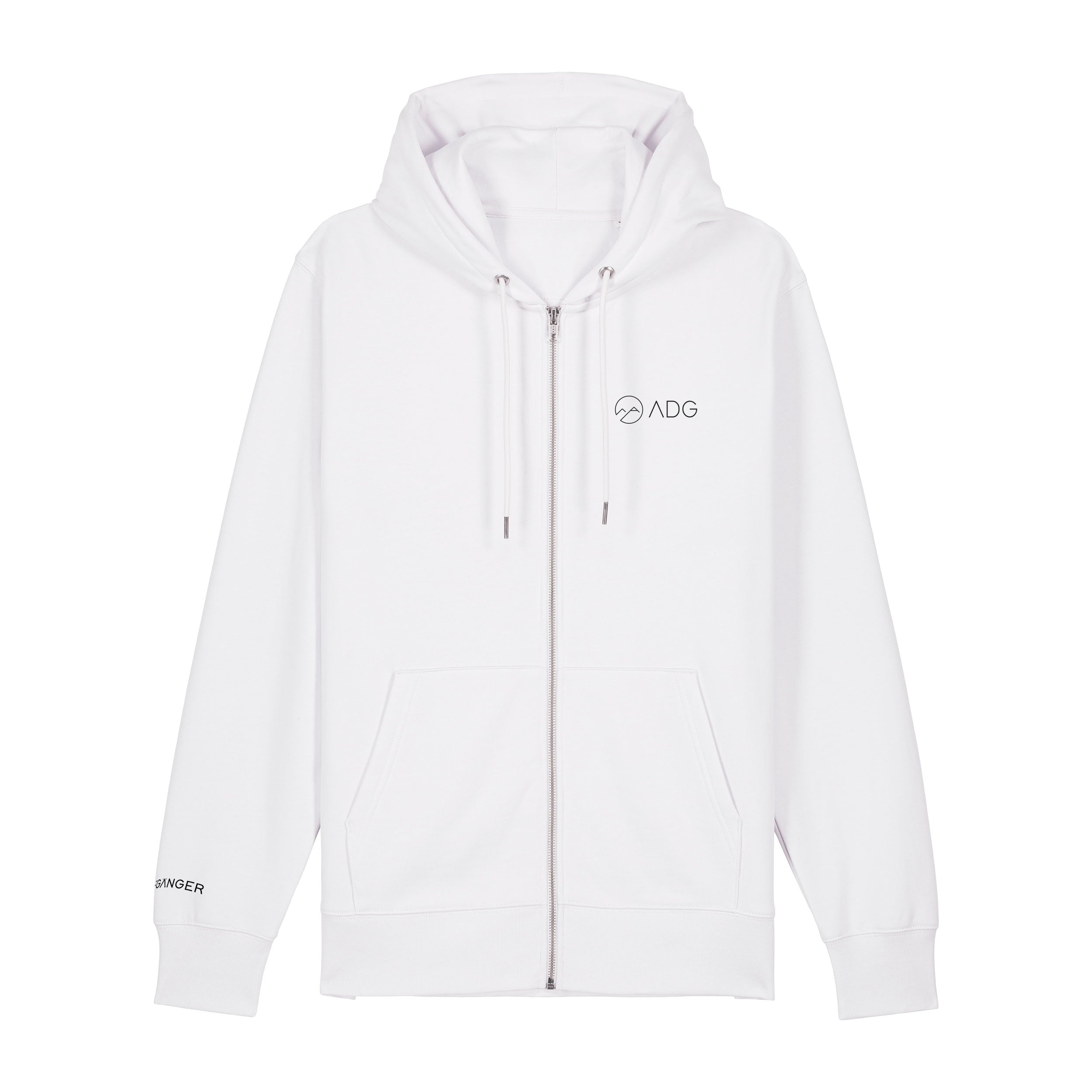 Sweatjacke gefüttert - Weiß - Albdraufgänger