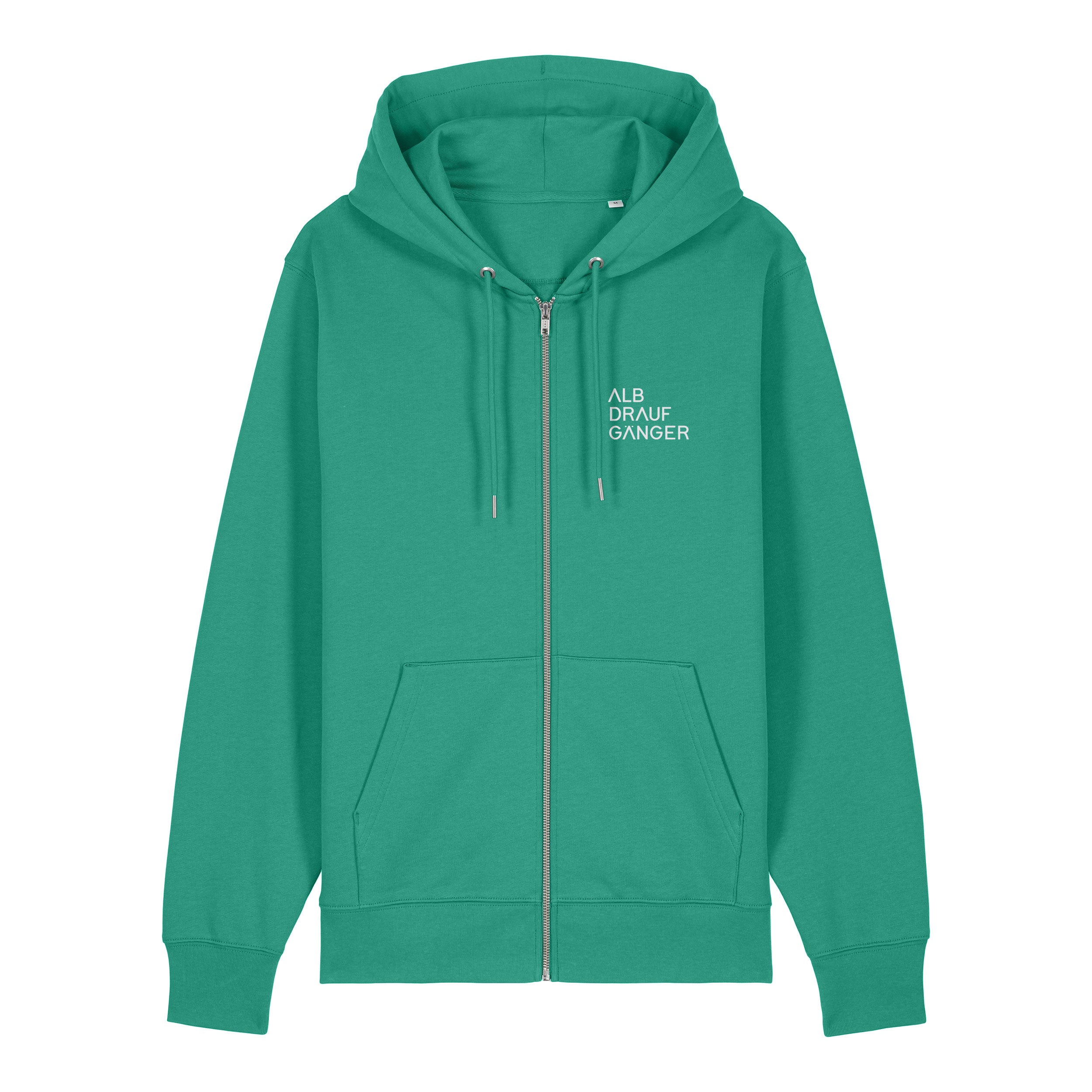 Sweatjacke ungefüttert 3 - Zeiler - grasgrün - Albdraufgänger