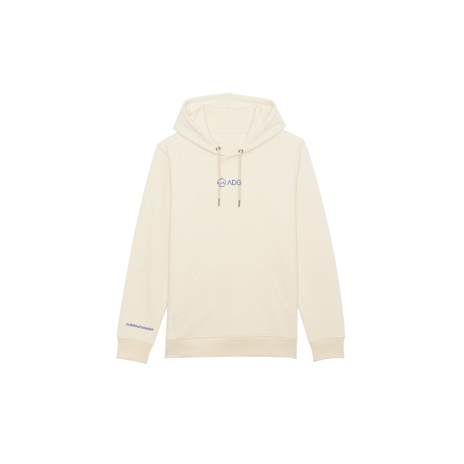 Unisex Hoodie „ADG“ - beige (natural raw) - Albdraufgänger