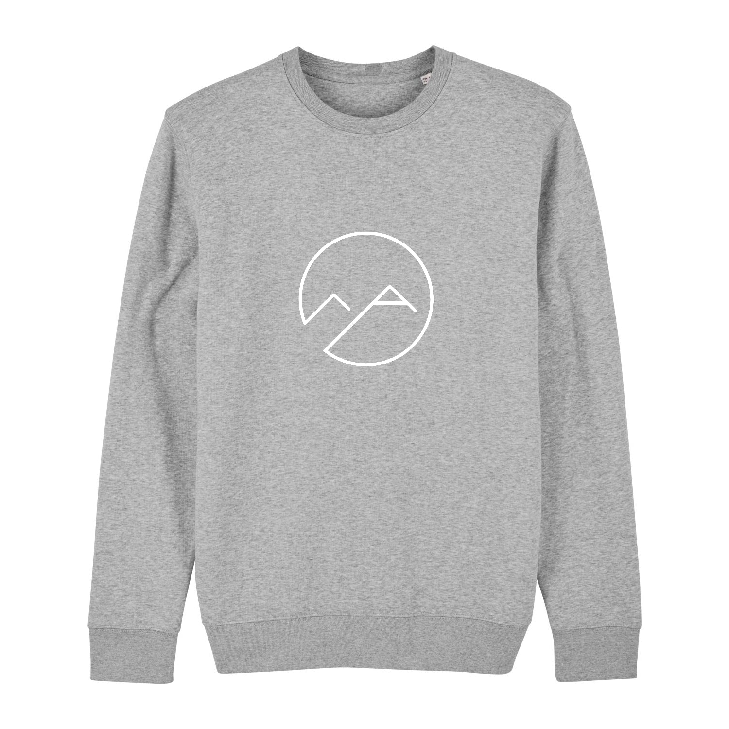 Unisex Sweatshirt - hellgrau meliert - Albdraufgänger