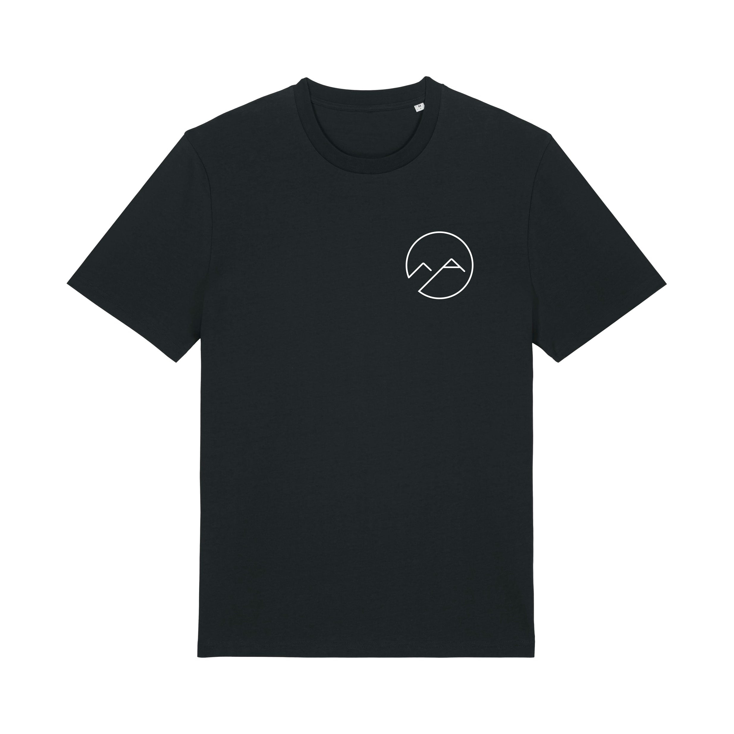 Unisex T-Shirt mit Schaumdruck - schwarz - Albdraufgänger