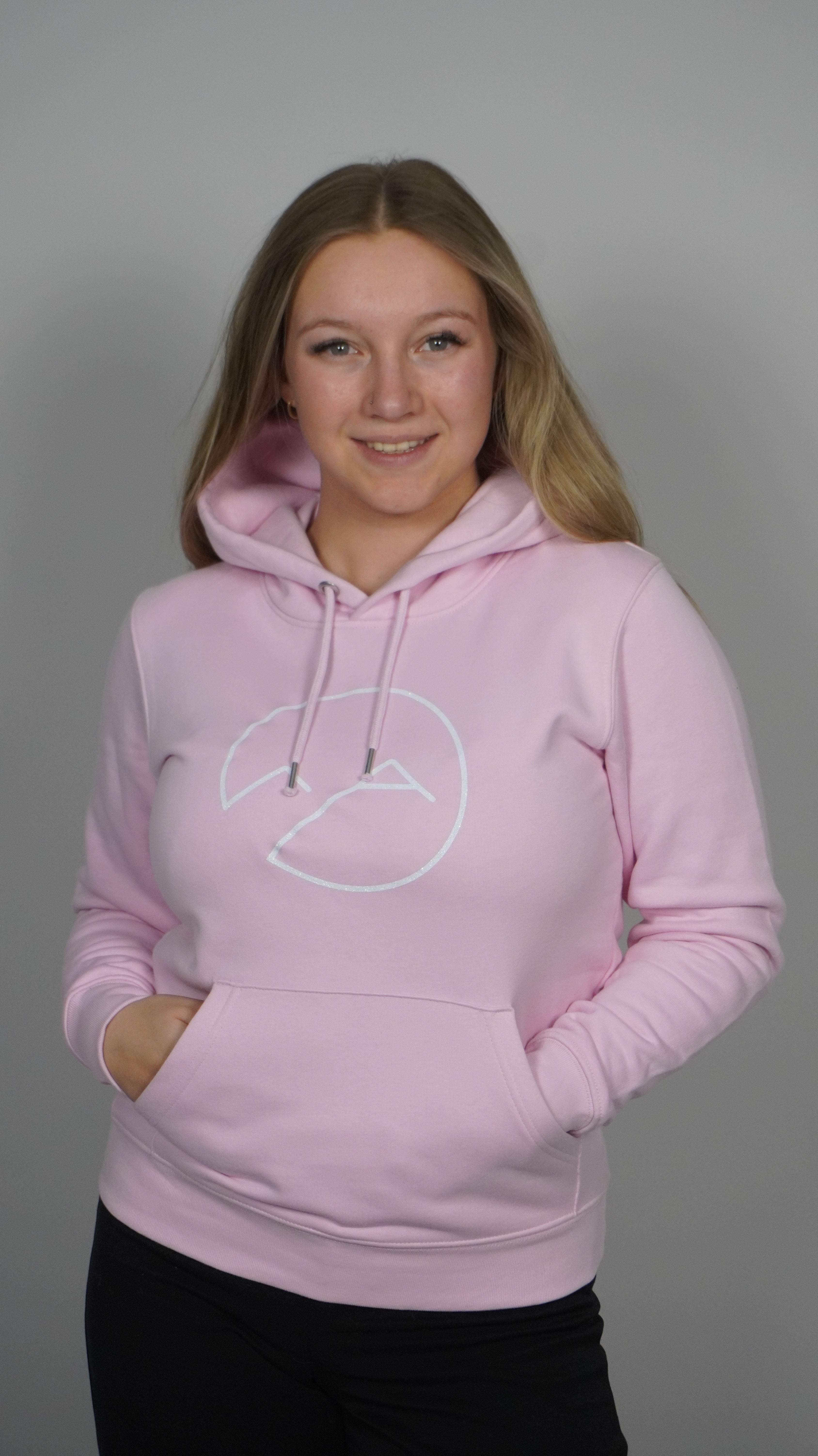 Hoodie Glitzer unisex