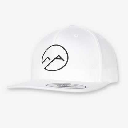 Cap Snap Back mit "ALBDRAUFGÄNGER" - Logo - Weiß - Albdraufgänger
