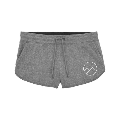 Damen Jogginshorts - Grau - Albdraufgänger