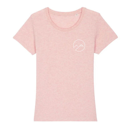 Damen T-Shirt - rosa meliert - Albdraufgänger