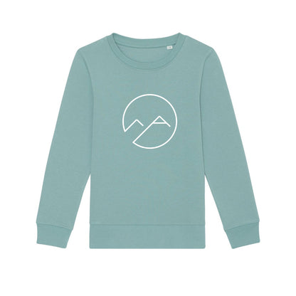 Kinder Rundhals - Sweatshirt - eukalyptus - Albdraufgänger