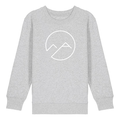 Kinder Rundhals - Sweatshirt - grau meliert - Albdraufgänger