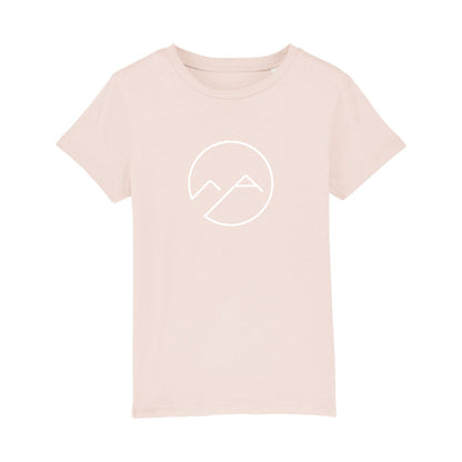 Kinder T-Shirt mit Rückenprint - hellrosa - Albdraufgänger