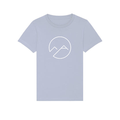 Kinder T-Shirt mit Rückenprint - himmelblau - Albdraufgänger
