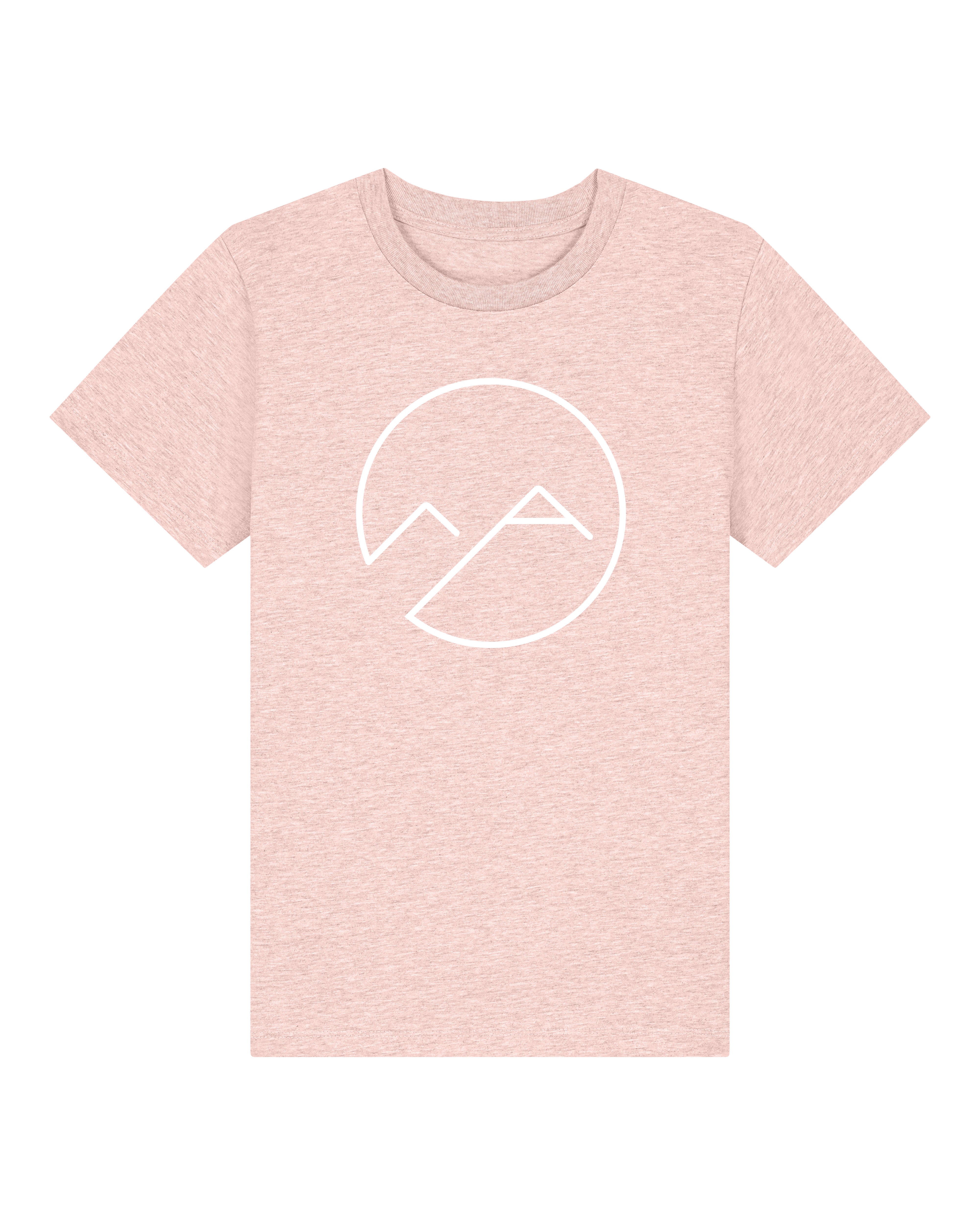 Kinder T-Shirt - rosa meliert - Albdraufgänger
