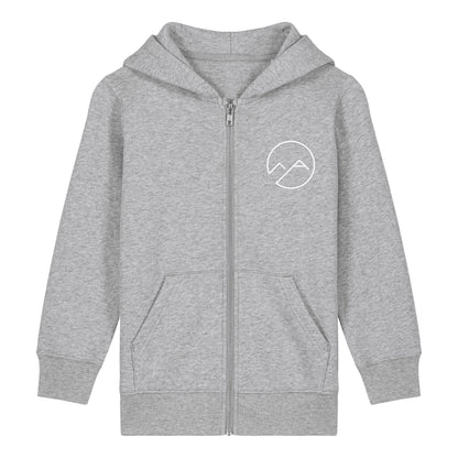 Kinder Zipper - Hoodie - grau meliert - Albdraufgänger