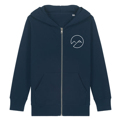 Kinder Zipper - Hoodie - Nachtblau - Albdraufgänger