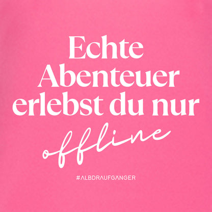 Damen Sportshirt "offline" neon