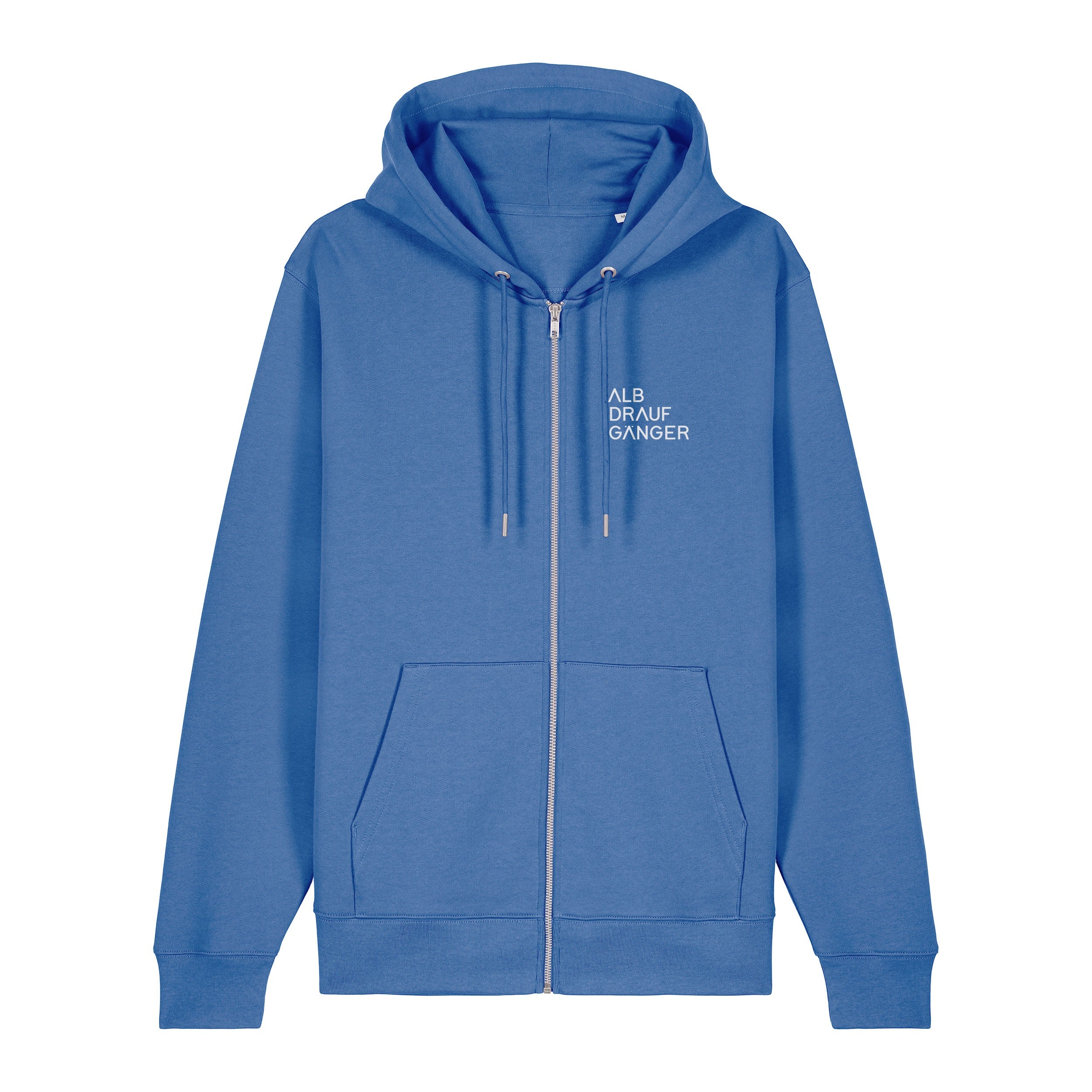 Sweatjacke ungefüttert 3 - Zeiler - blau - Albdraufgänger