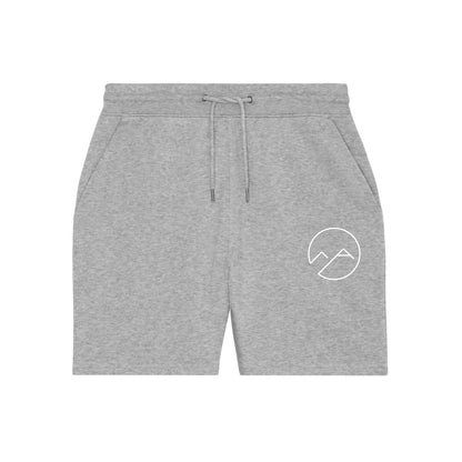 Unisex Jogging - Shorts - hellgrau meliert - Albdraufgänger