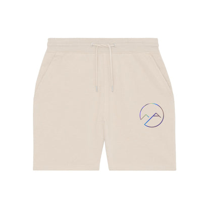 Unisex Jogging - Shorts mit Spiegeldruck - natur - Albdraufgänger