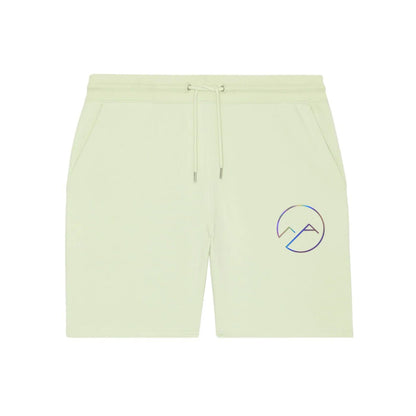 Unisex Jogging - Shorts mit Spiegeldruck - Stängelgrün - Albdraufgänger