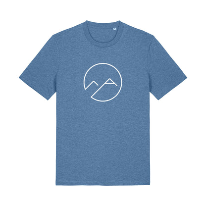 Unisex T-Shirt - hellblau meliert - Albdraufgänger