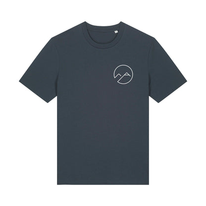 Unisex T-Shirt mit Schaumdruck - dunkelgrau - Albdraufgänger