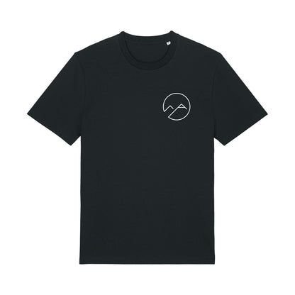 Unisex T-Shirt mit Schaumdruck - schwarz - Albdraufgänger